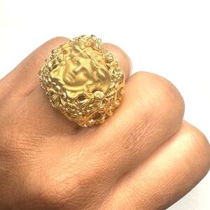 Versace Gold Ring